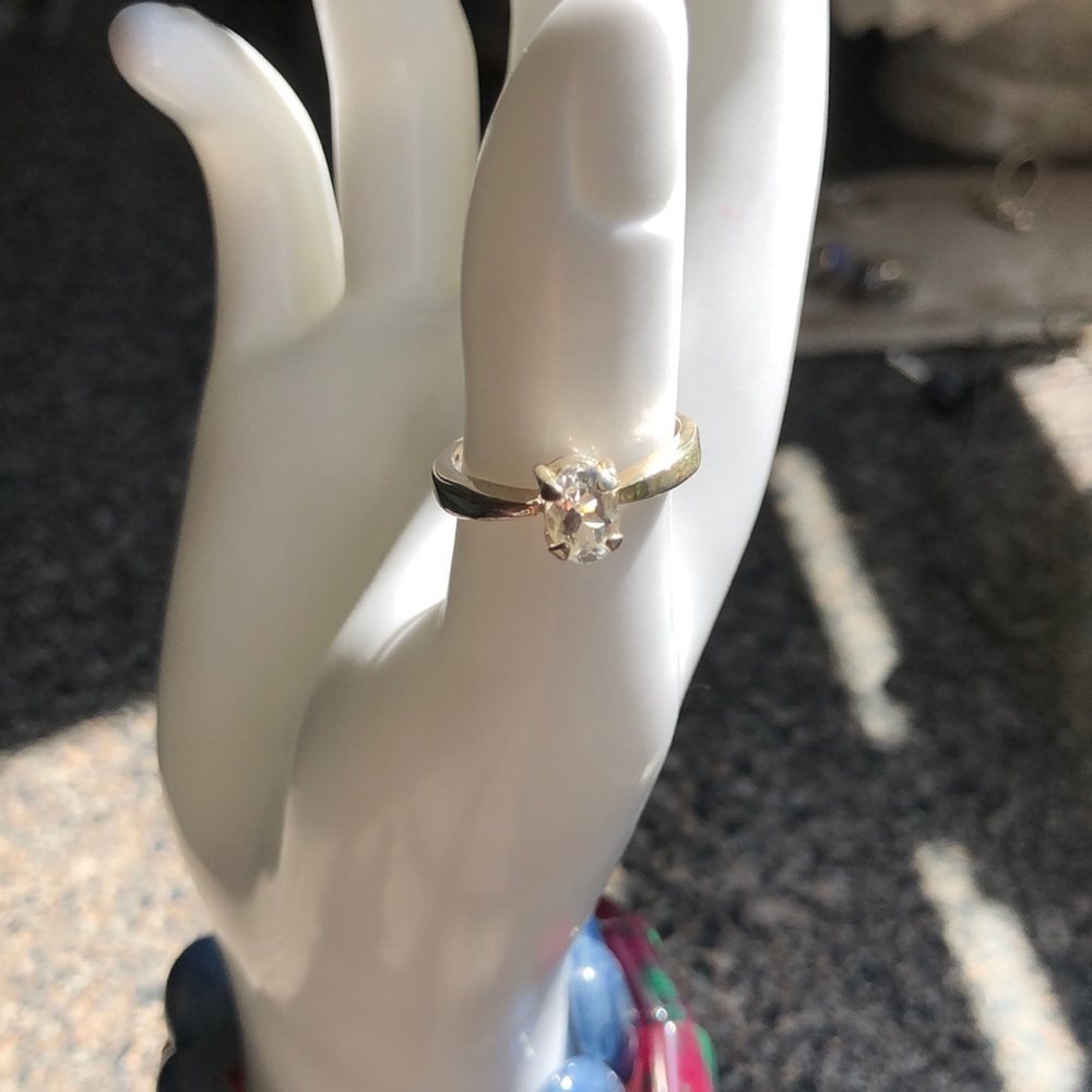 Sterling ring 6 3/4
